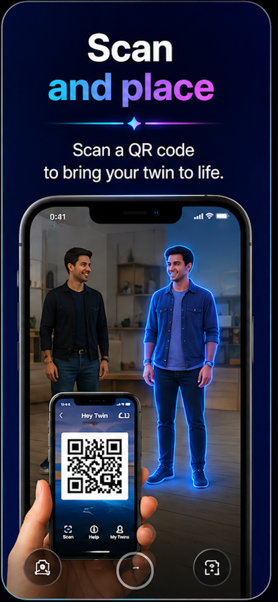 Scan and place screenshot
