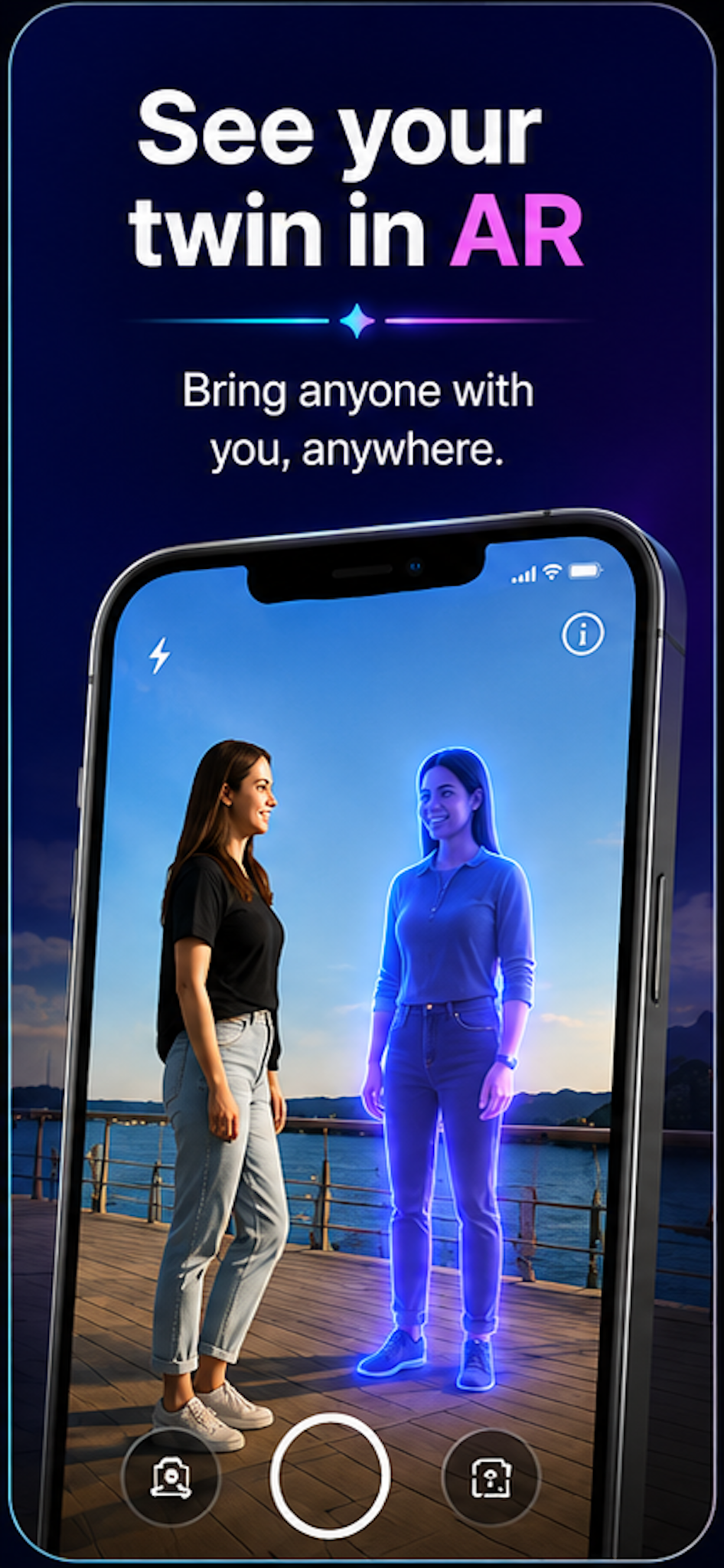 See your twin in AR screenshot